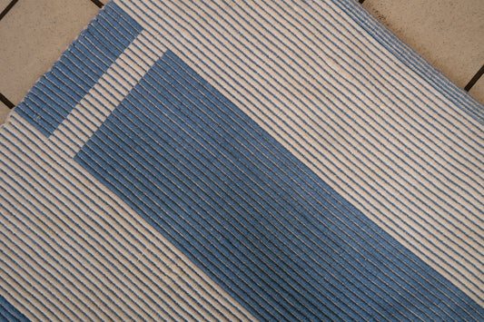 Handmade vintage Indian Dhurri kilim 1970s