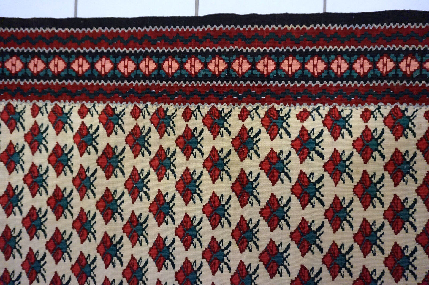 Handwoven Persian rug with Ardabil style design and intricate details