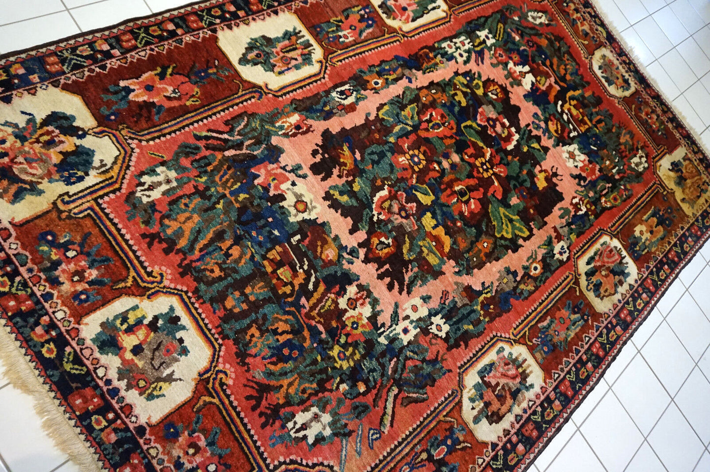 1970s Middle Eastern Wool Carpet