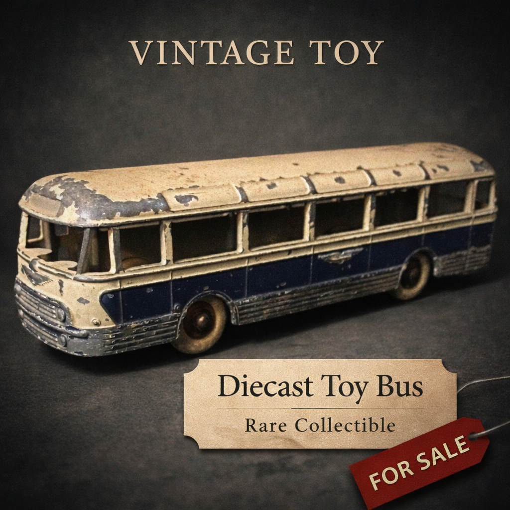 Collectible Vintage Dinky Toys Autocar Chausson Méccano
