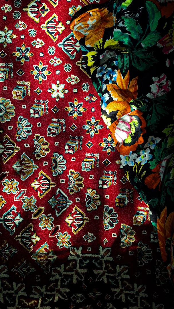Explore Timeless Vintage Persian Rugs with Floral Designs