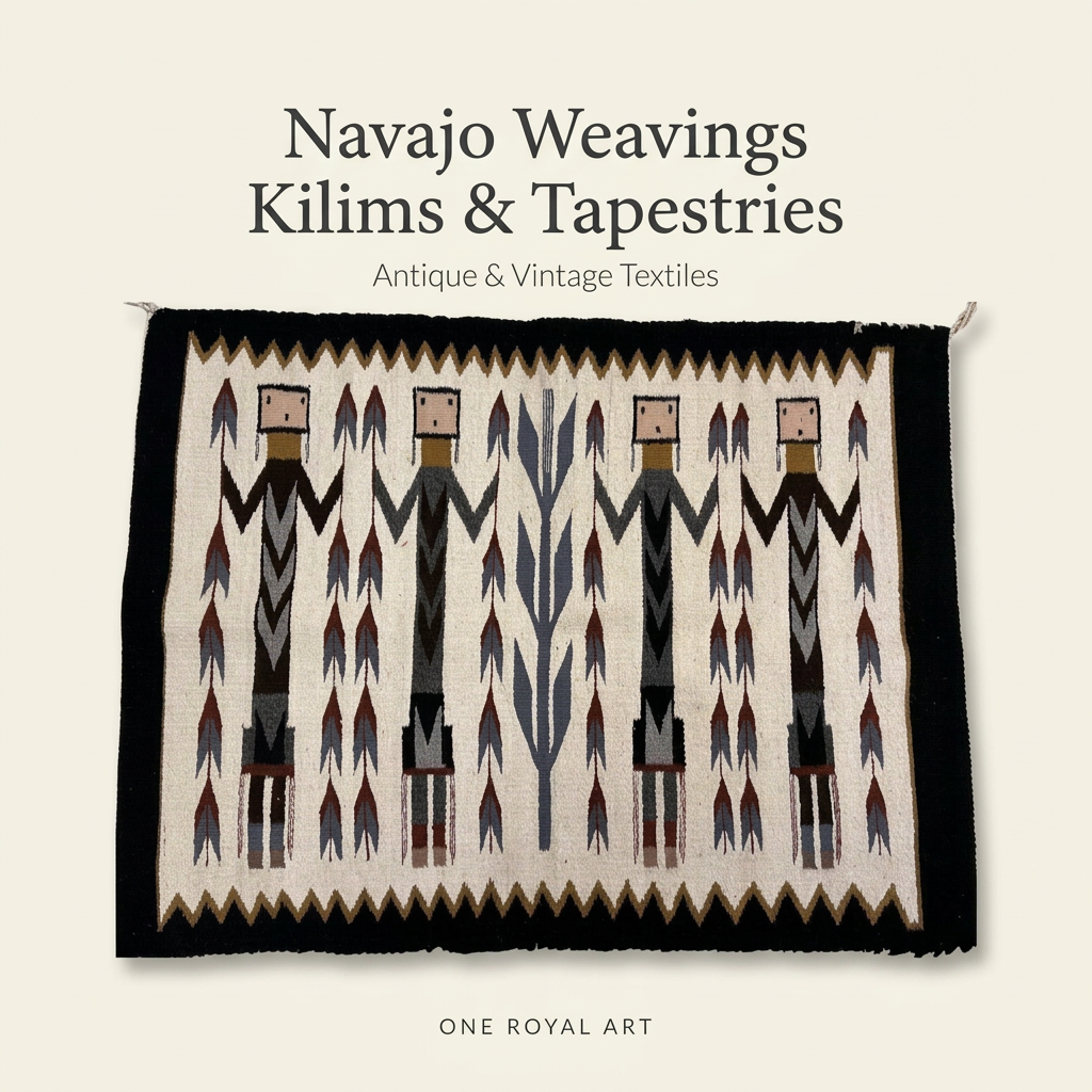 Navajo Weavings, Kilims and Tapestries collection cover