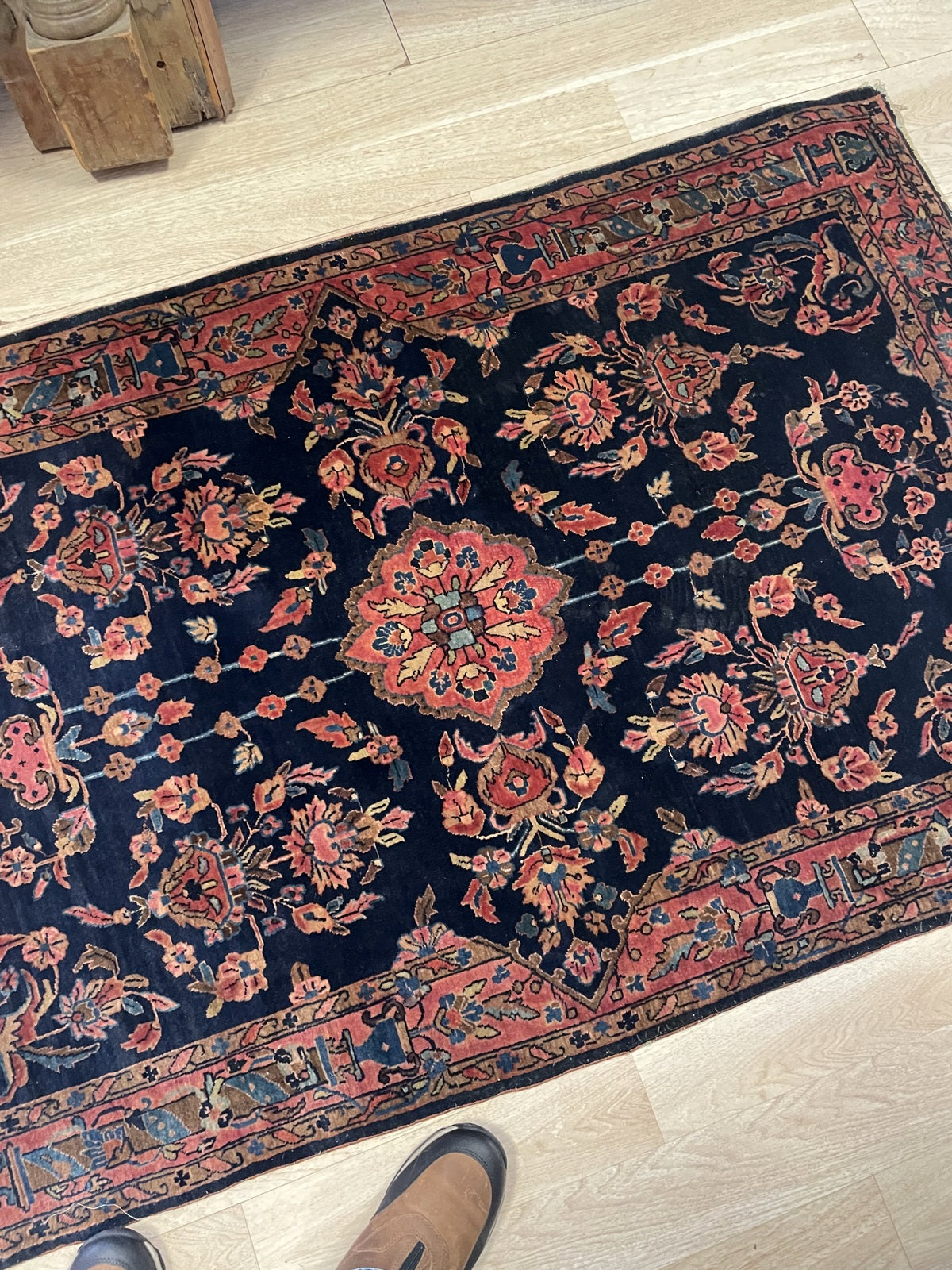 Premium Persian carpet ideal for interior designers and collectors in elegant room setting

