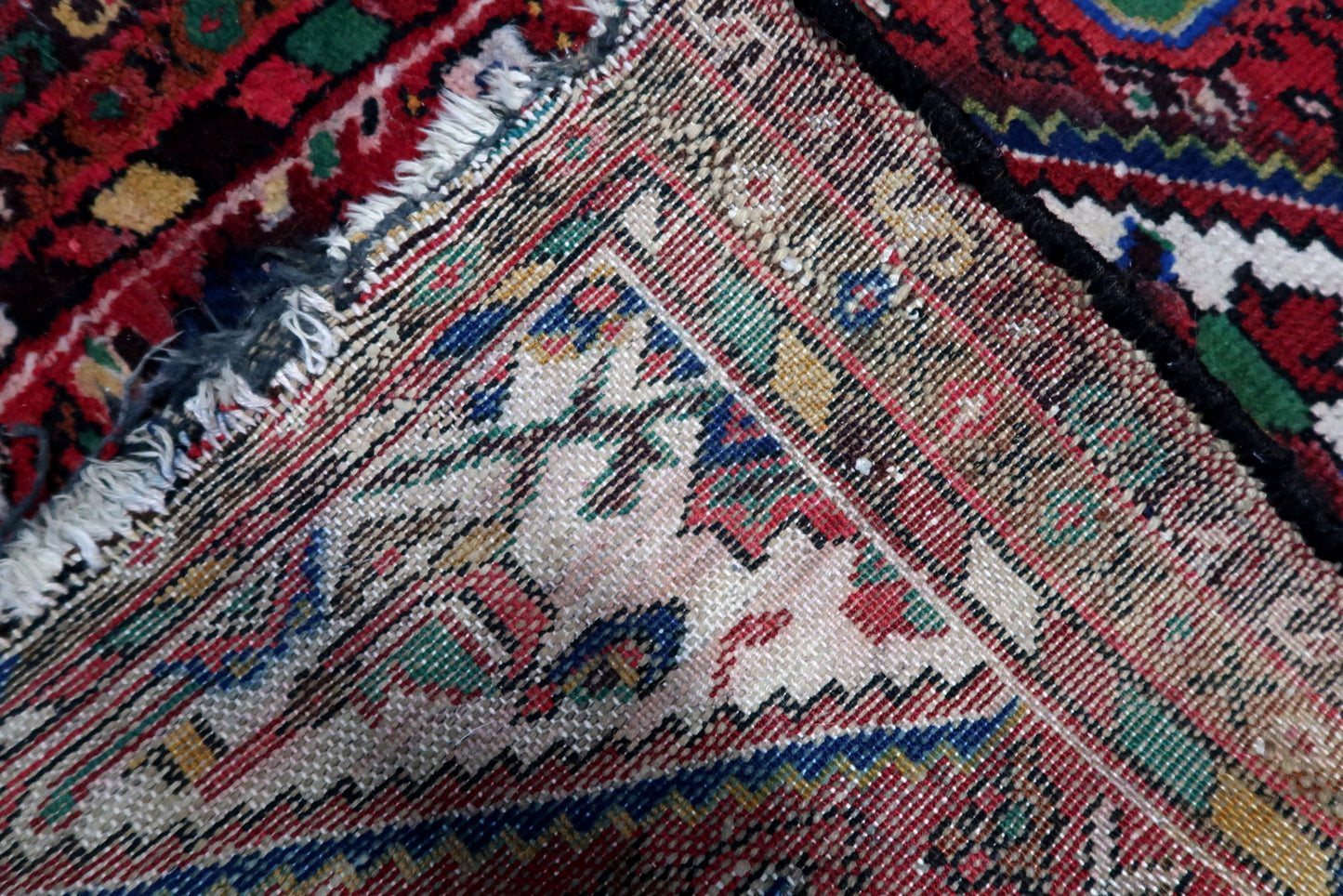 Rug Underside - Vintage Elegance