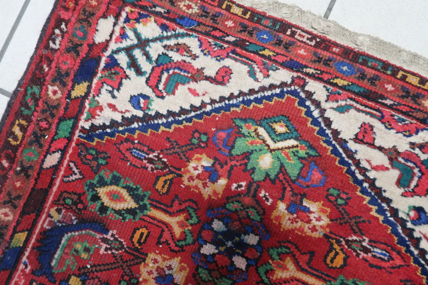 Detailed Shot - Persian Hamadan Rug