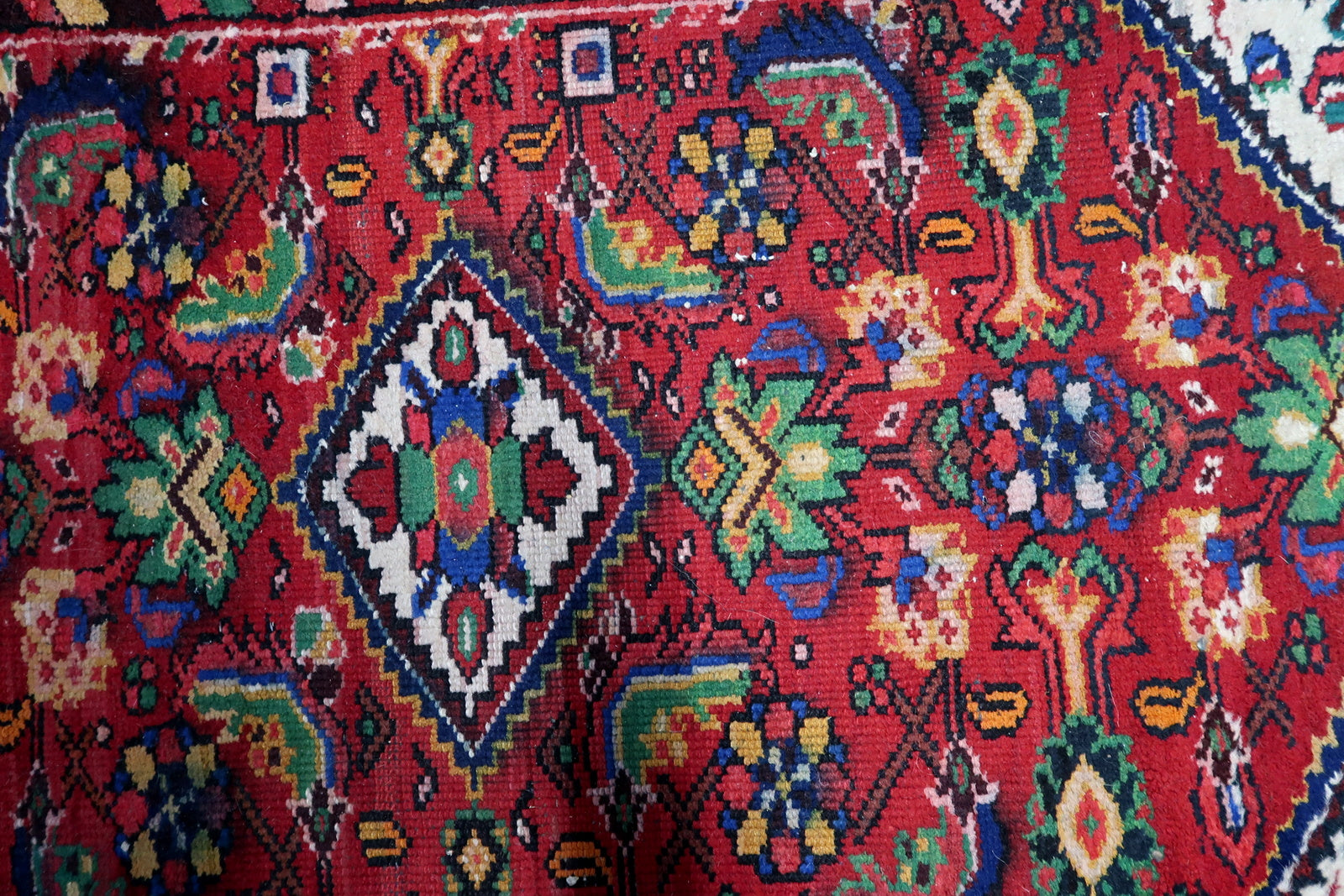 Intricate Design - Vintage Woolen Carpet