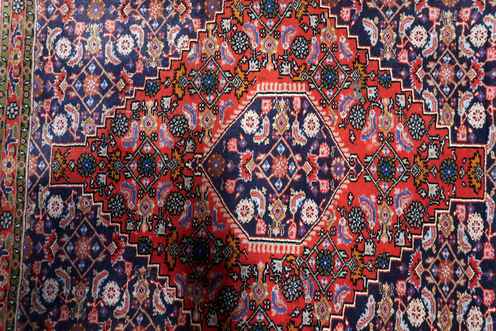 Intricate Design - Vintage Woolen Carpet