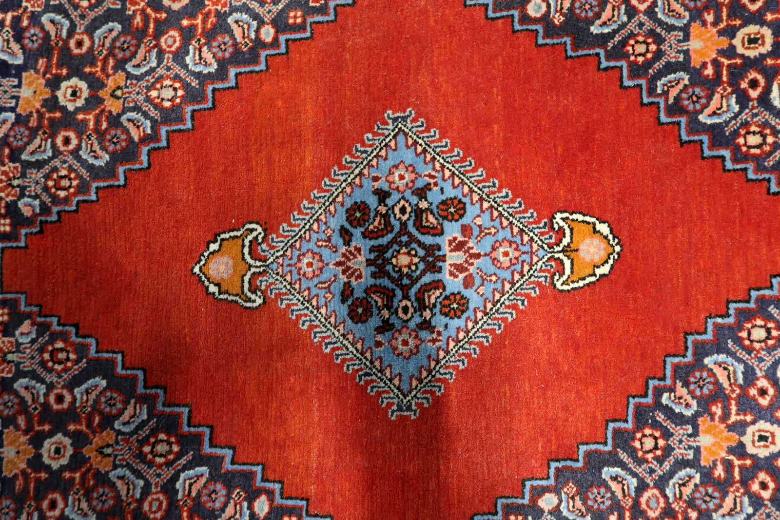 Corner spandrel filled with highly detailed geometric patterns

