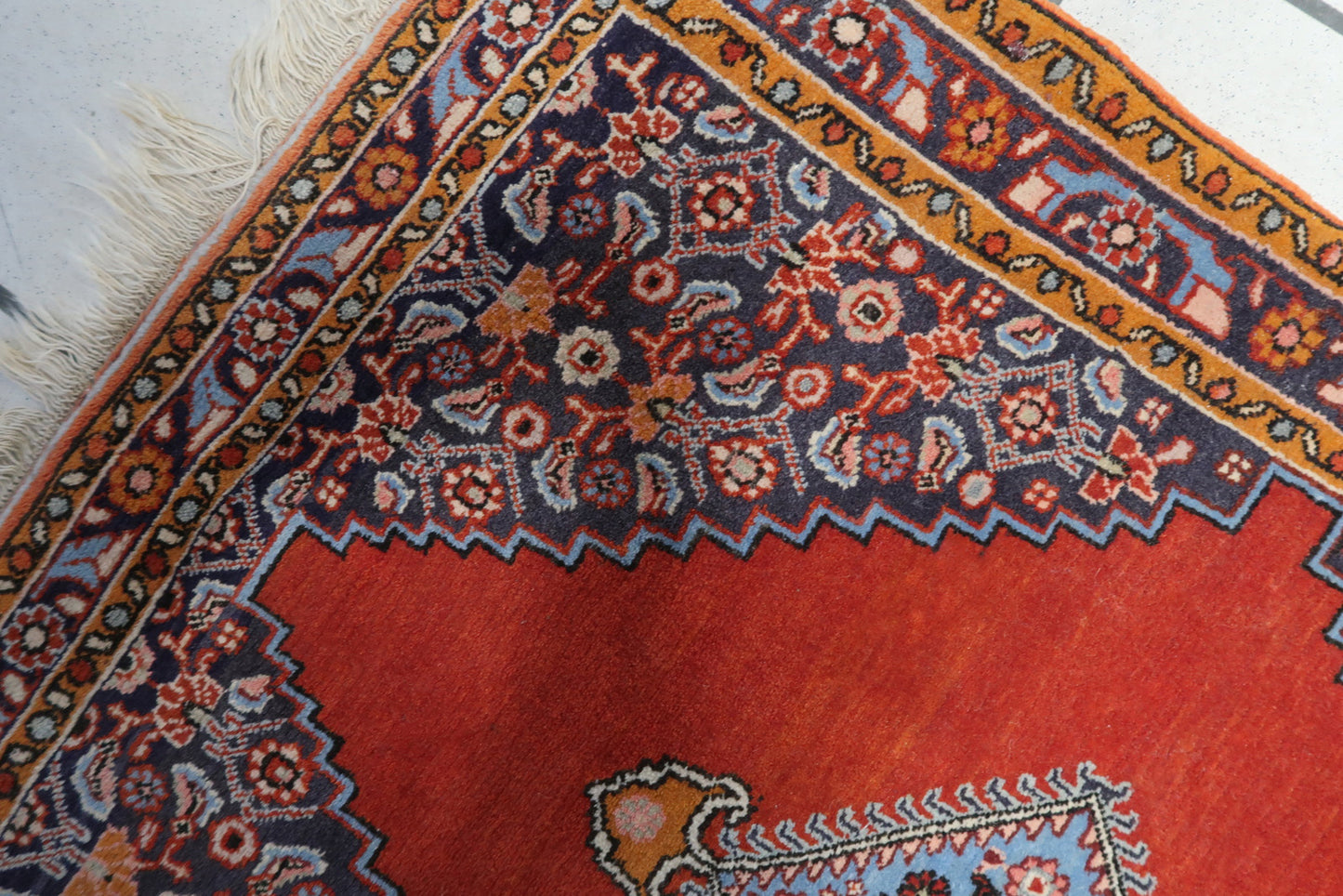 Full view showcasing the balanced medallion composition

