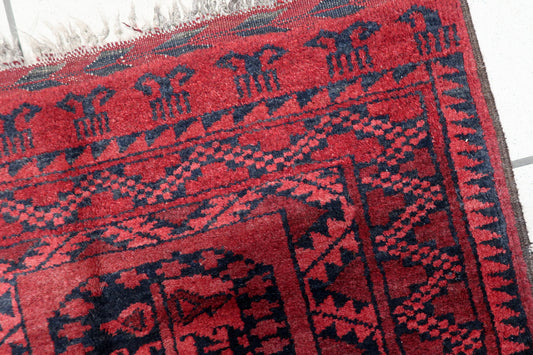 Close-Up Detail - Ersari Geometric Patterns