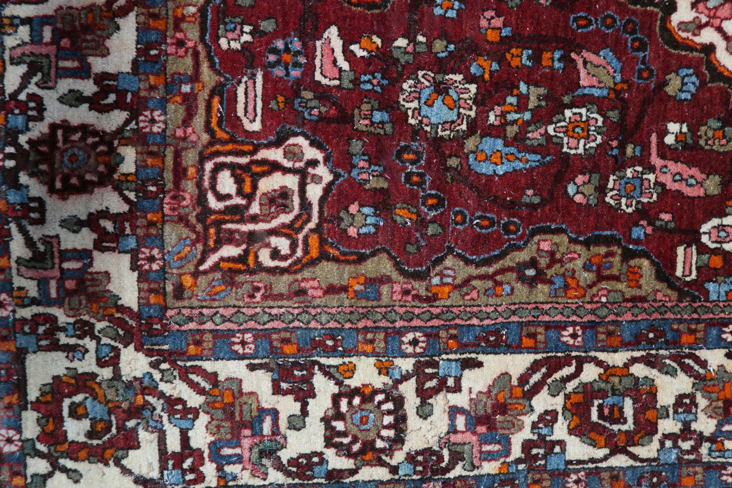 Antique Oriental Carpet - Intricate Patterns