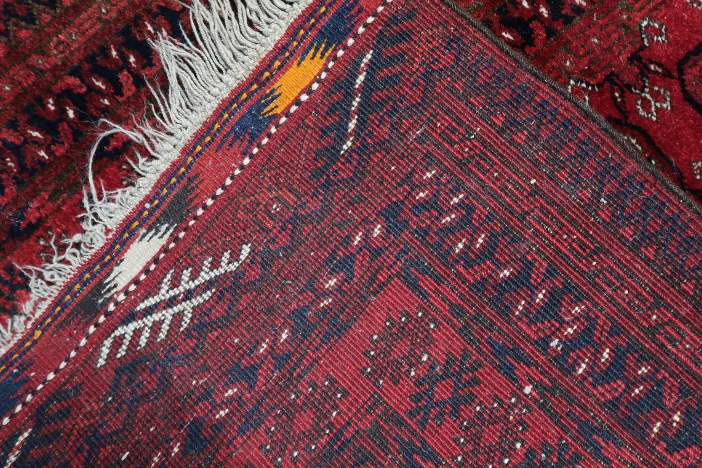 Reverse Side of the Afghan Ersari Runner