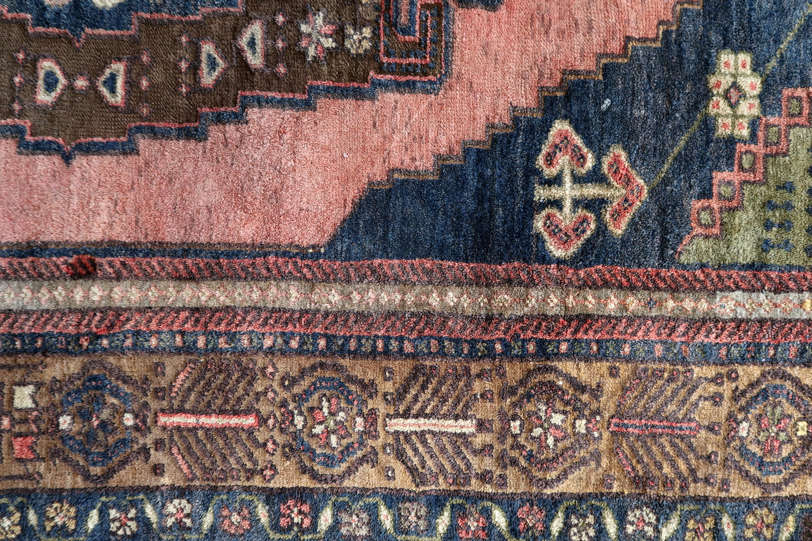 Fine Wool Texture - 1970s Turkish Rug