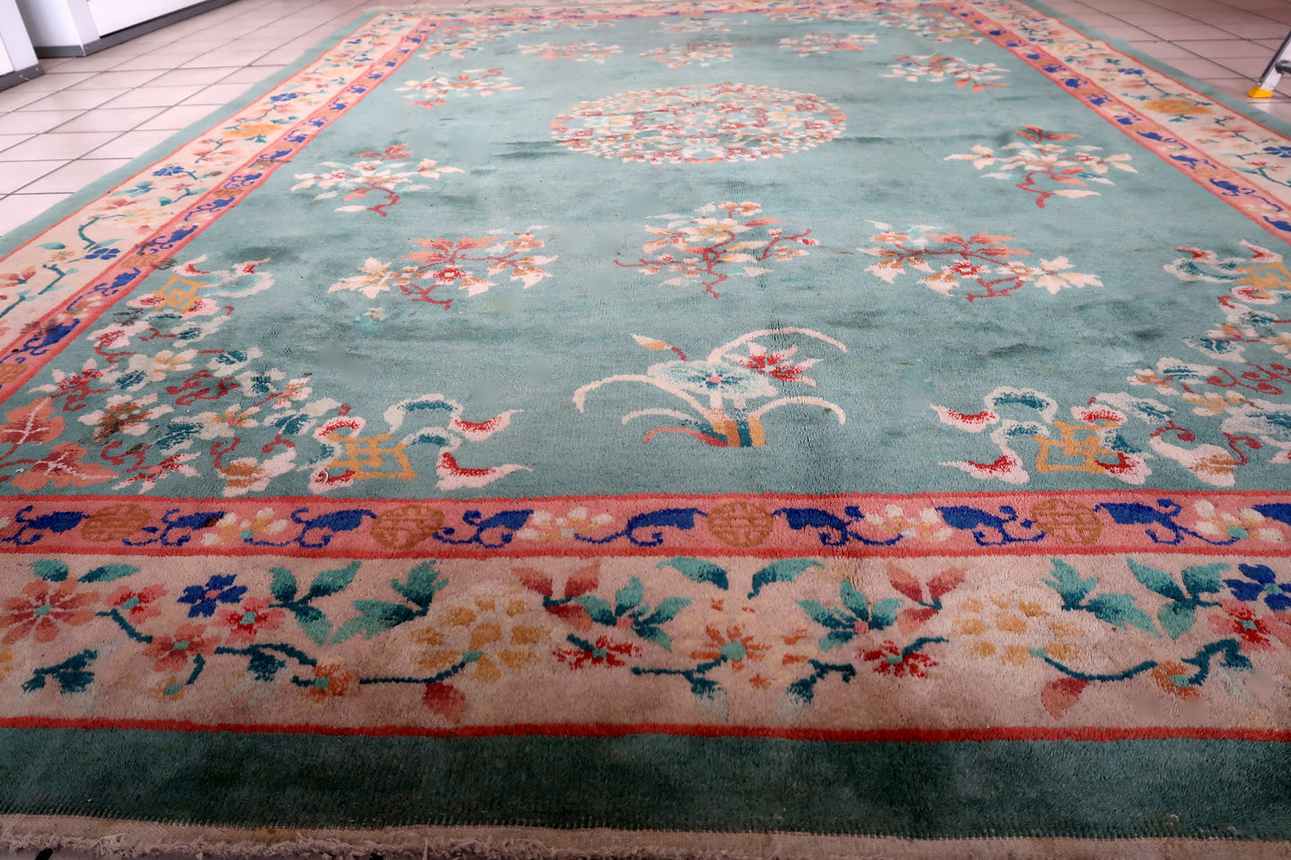 A captivating piece of history in rug form.