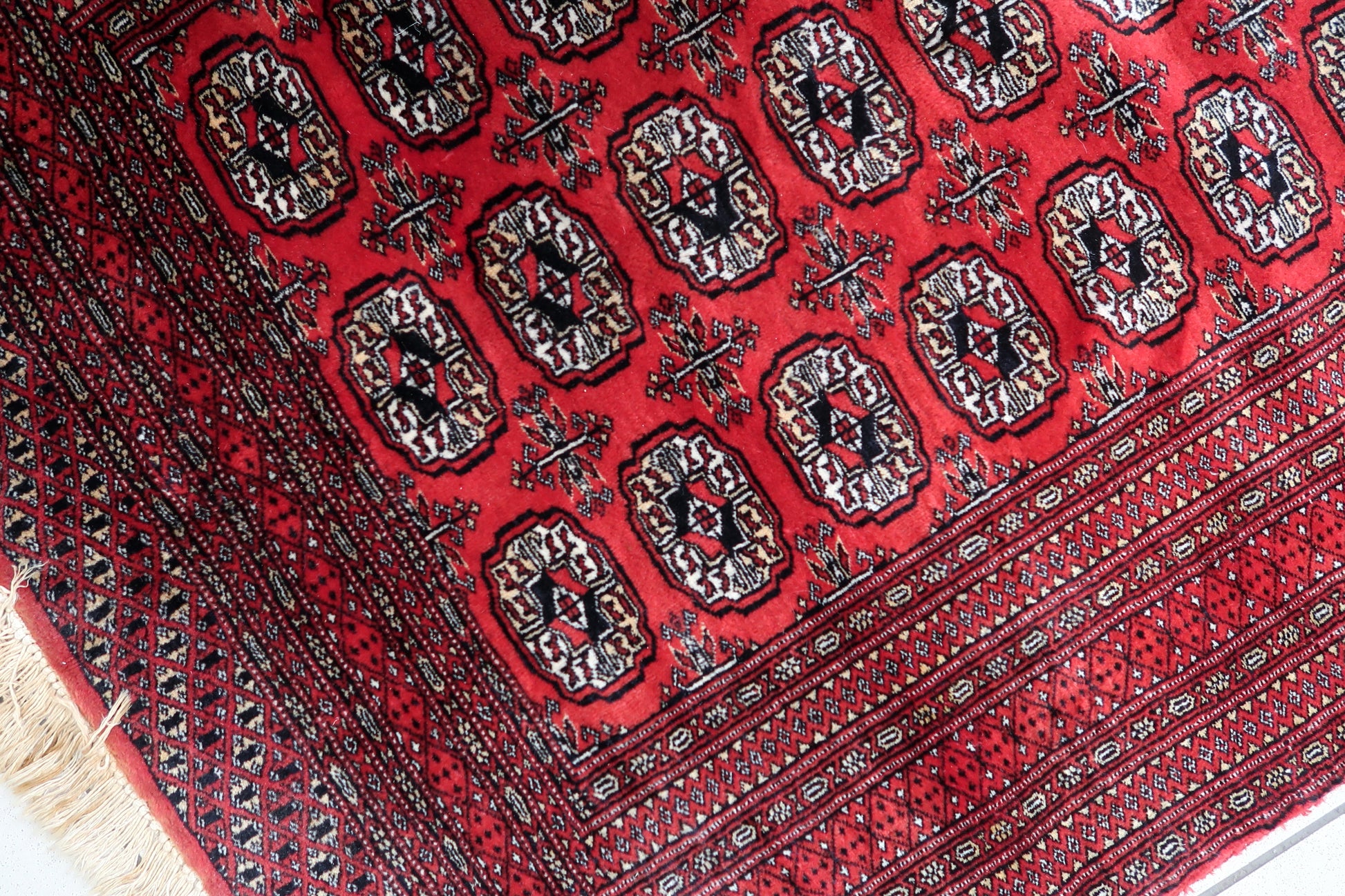 Vintage Bukhara Rug in Good Condition
