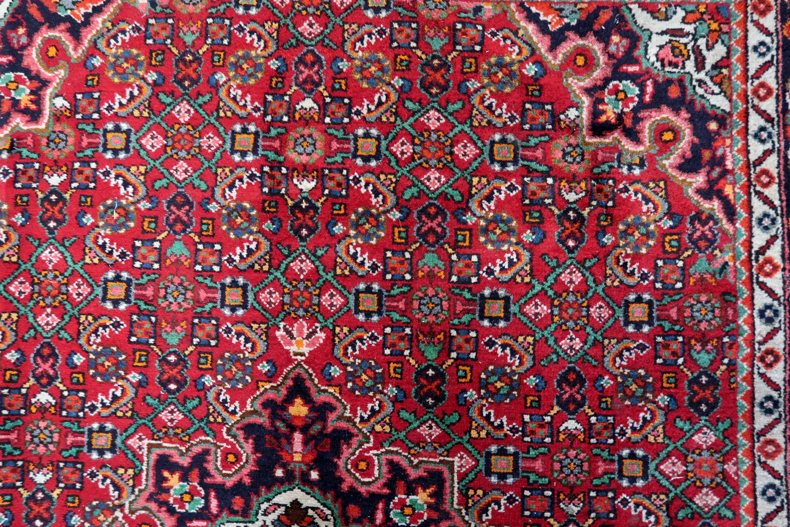 Green Palette Detail - Persian Craftsmanship