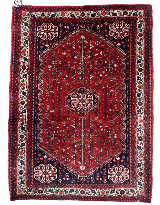 Timeless Elegance - Handmade Vintage Persian Malayer Rug