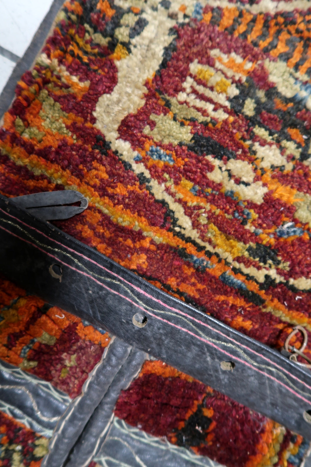 Traditional Kurdish patterns in vibrant colors

