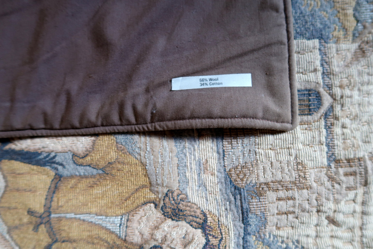 Waymel's distinctive artistic style in woven form

