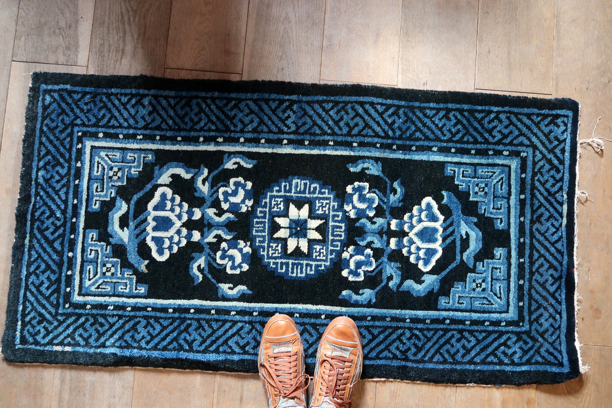 Overall horizontal view showing balanced floral composition and narrow rectangular proportions