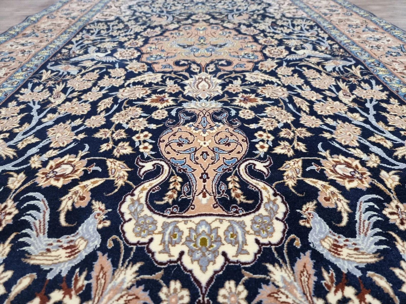 A section of the border showcasing its complementary intricate design.

