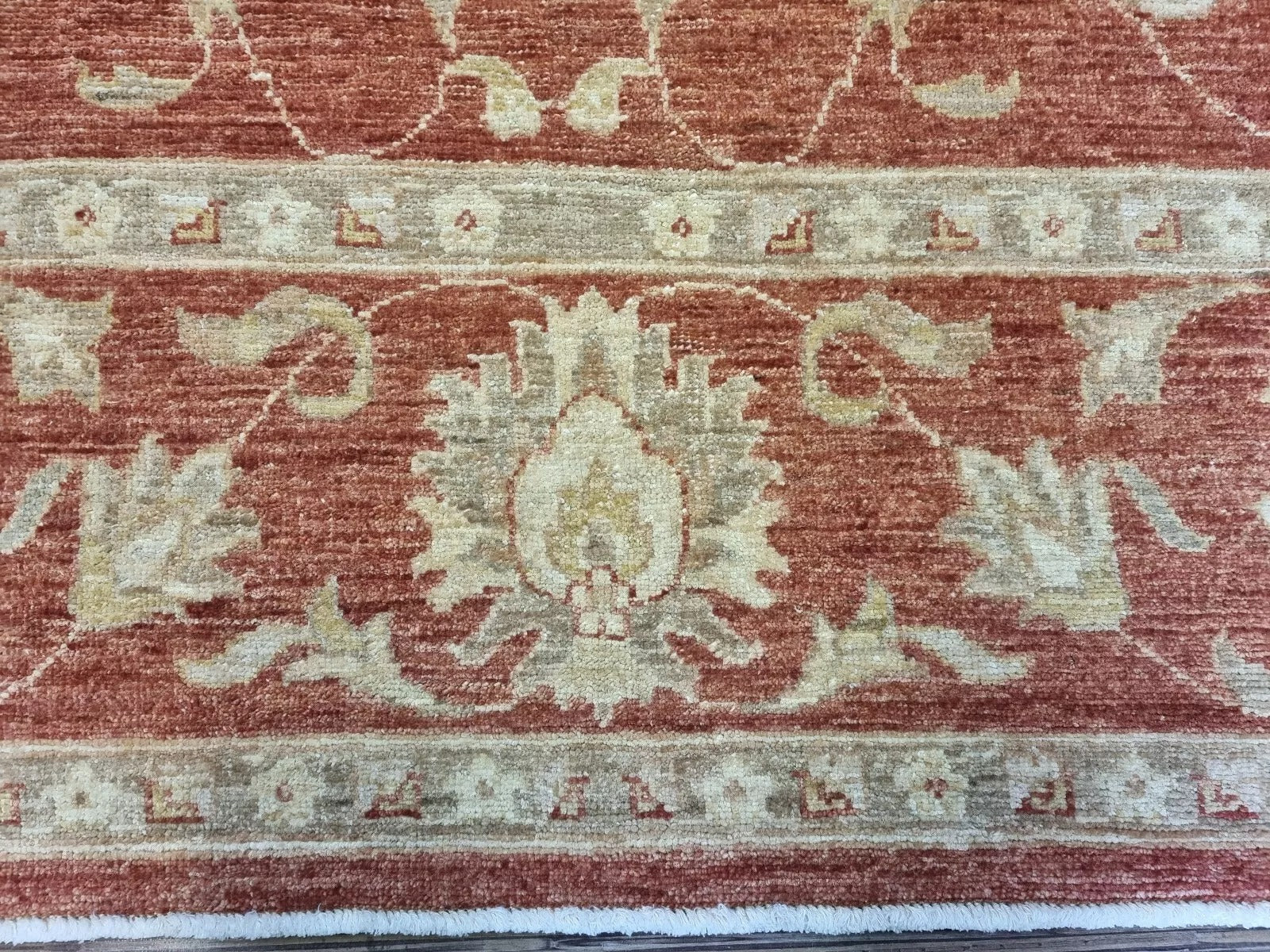 Rich terracotta hues with subtle color variations

