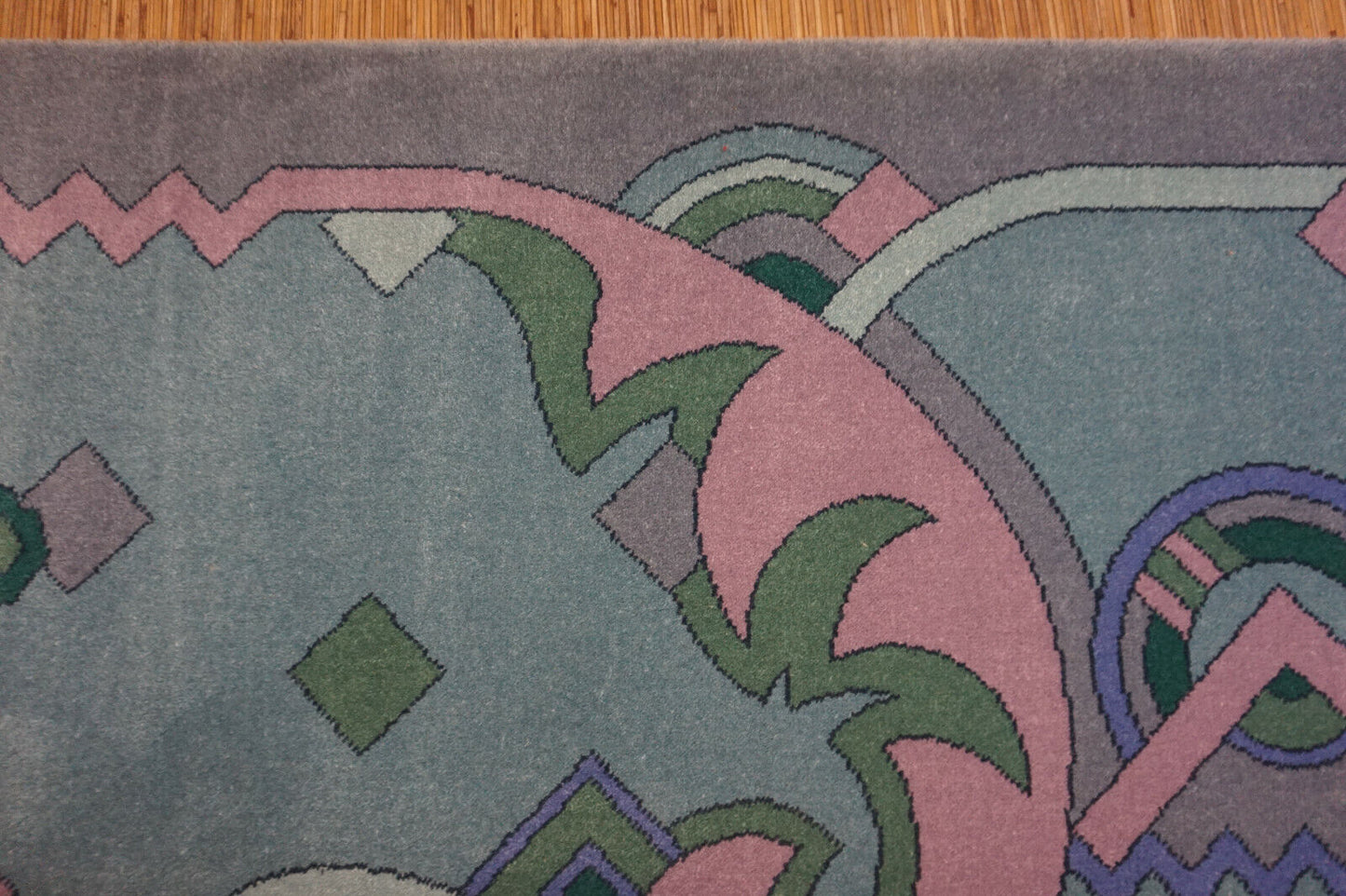 Unique piece of history showcased in the iconic 1970s art style of the B&C 'Crystallo' Rug