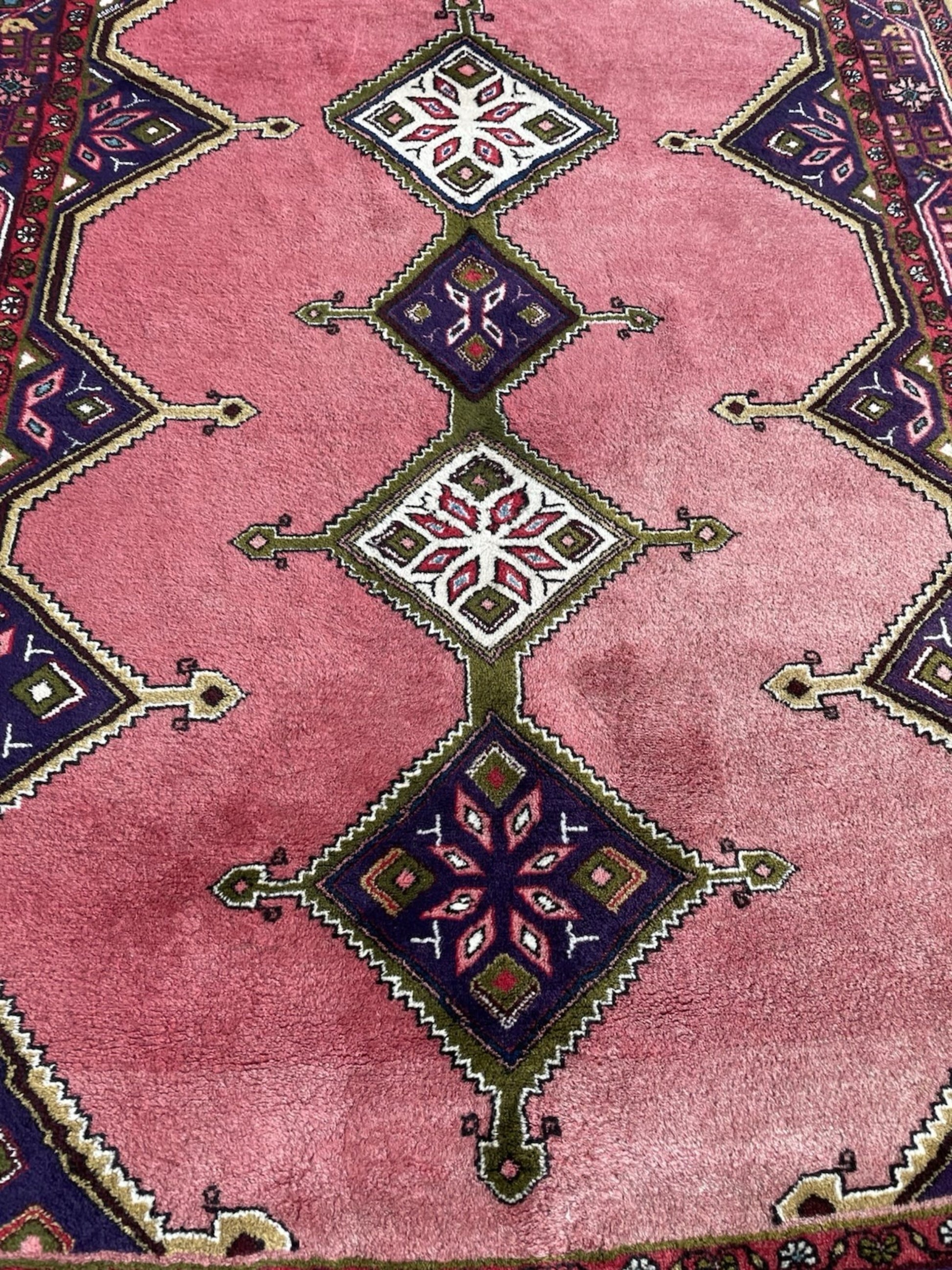 Multiple medallions creating visual rhythm

