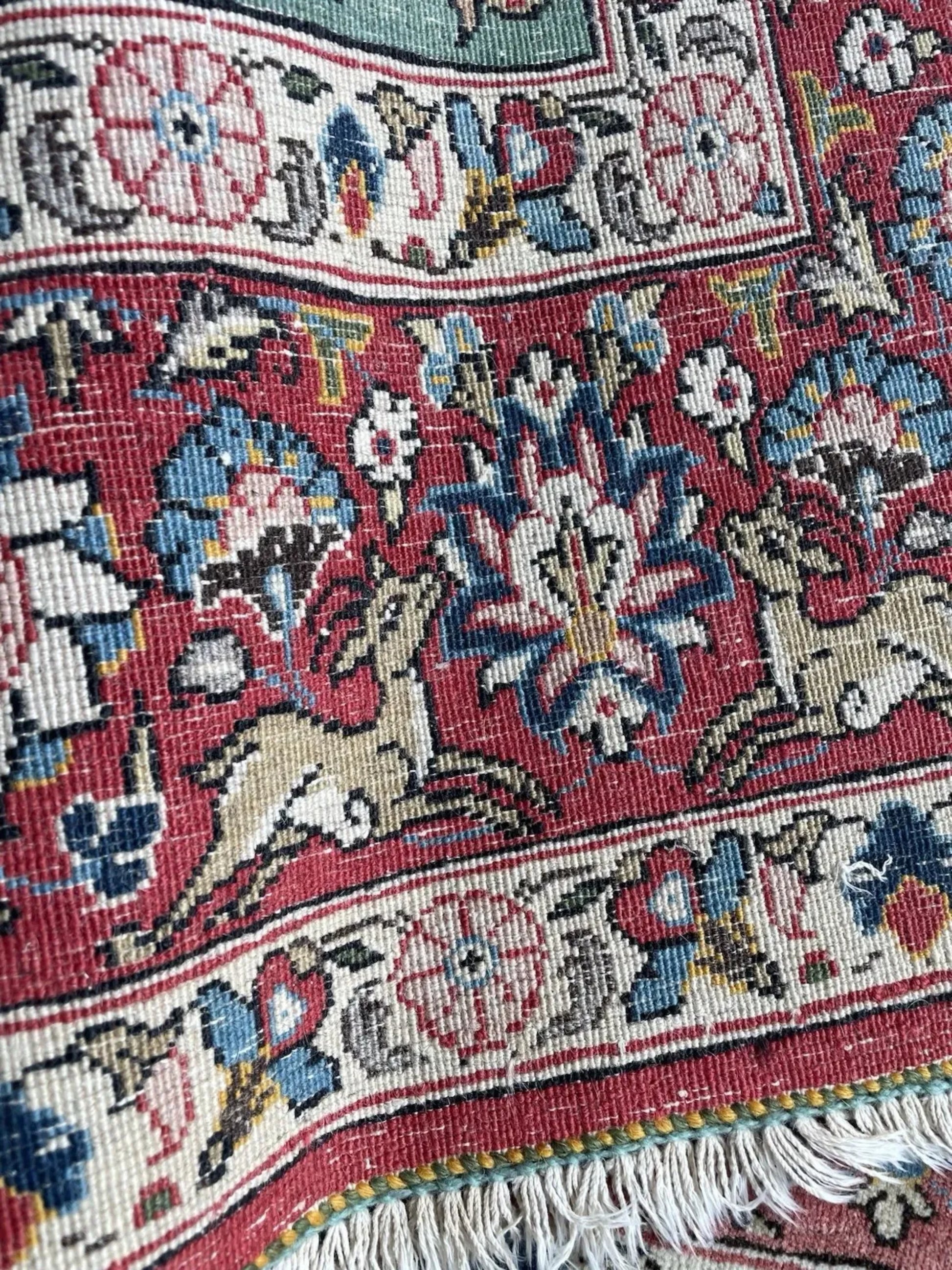 Delicate animal figures nestled within blossoms

