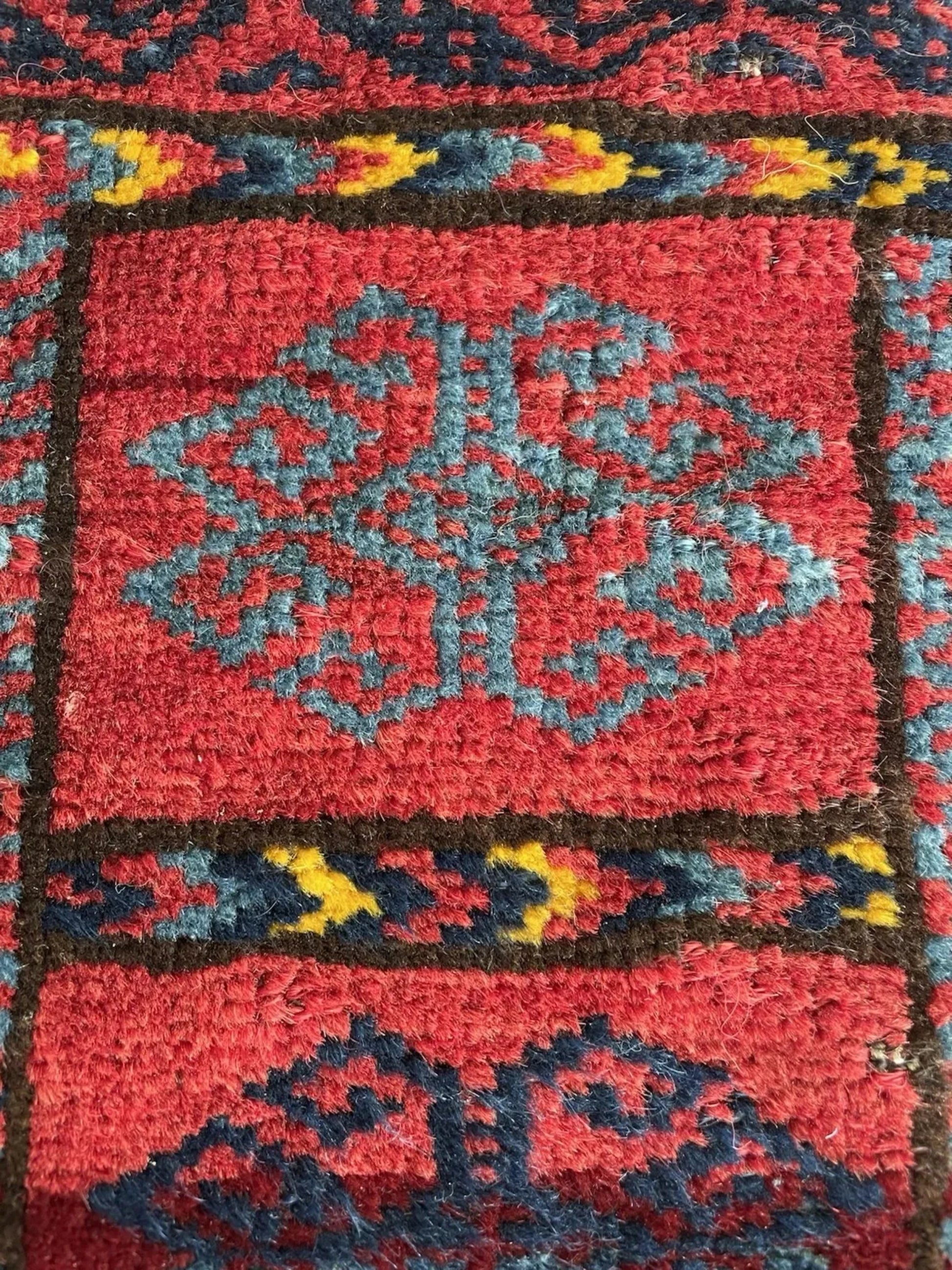 Close-up of intricate tribal pattern details

