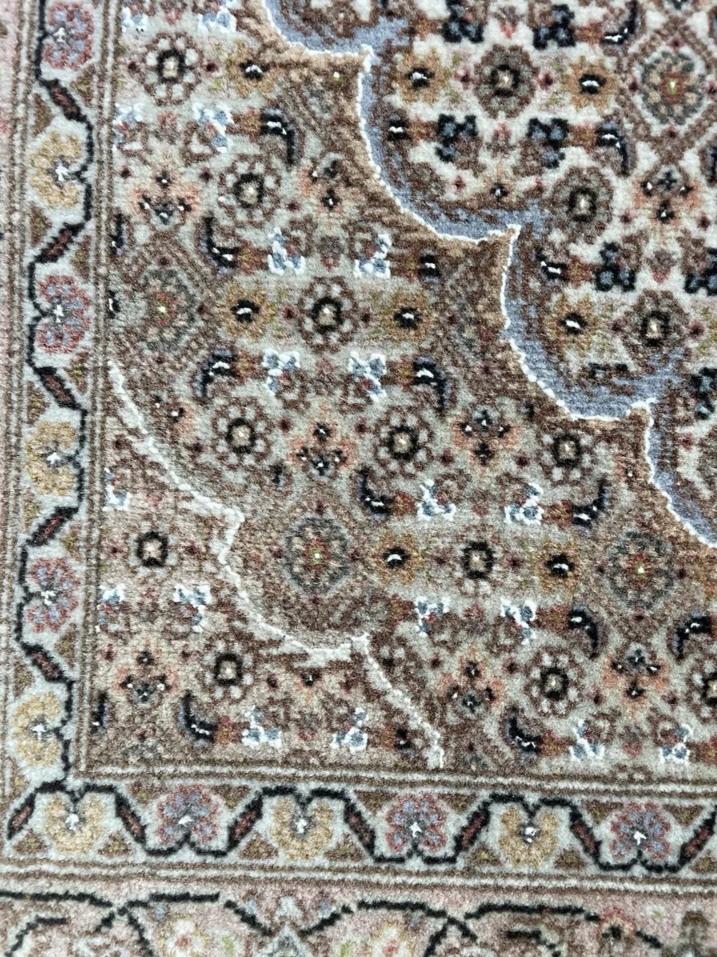 Both rugs displayed together showing harmonious pairing

