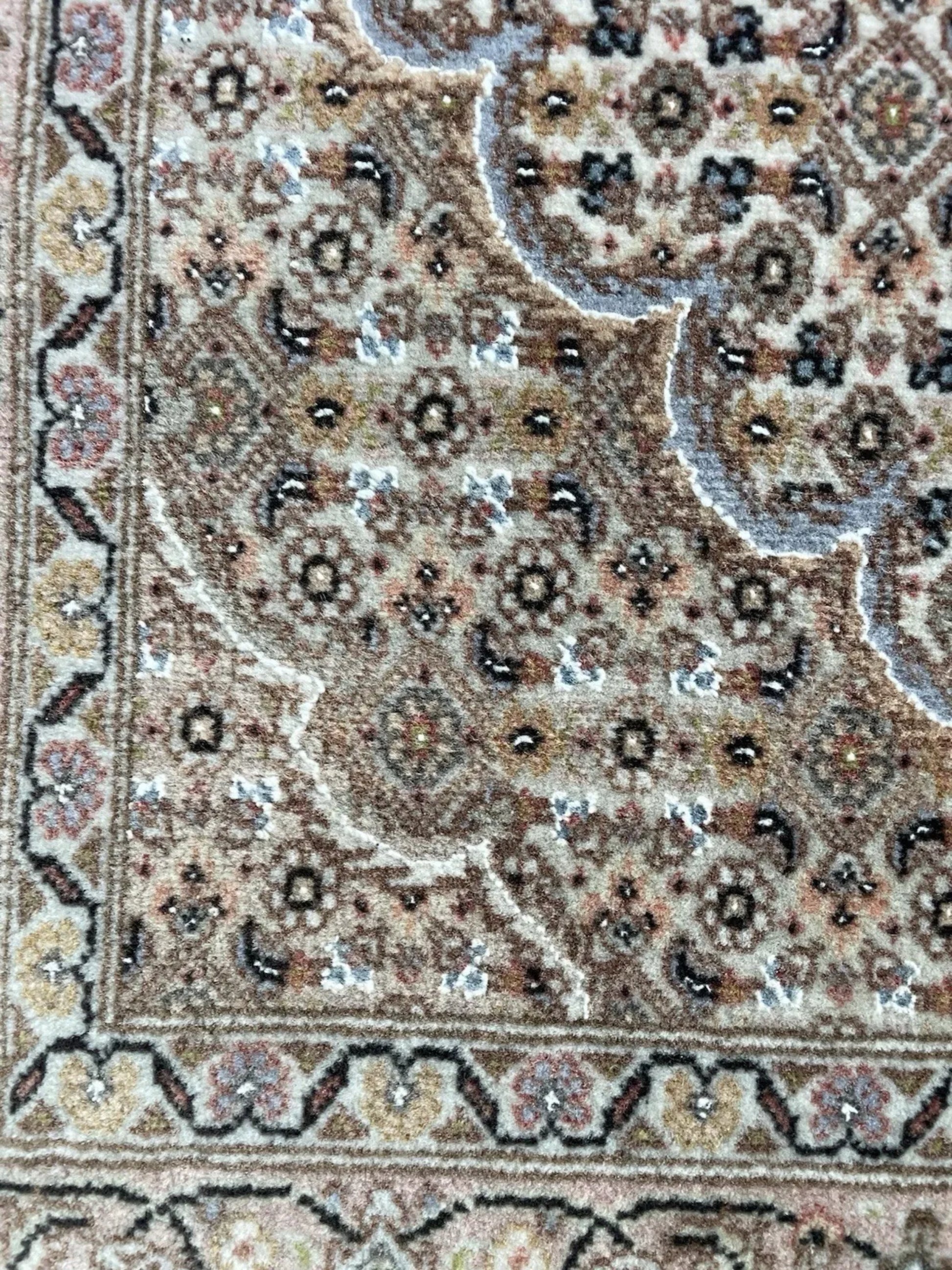 Both rugs displayed together showing harmonious pairing

