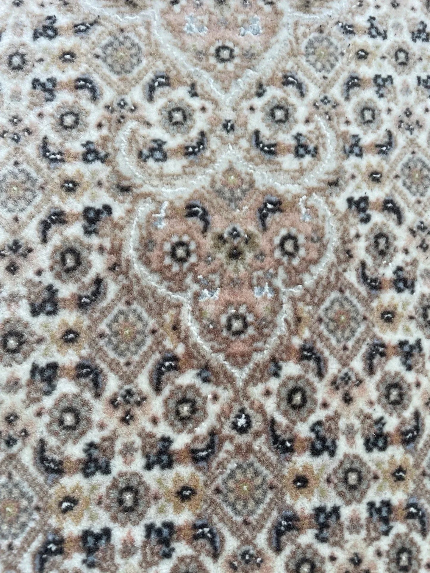 Color comparison showing lighter beige versus deeper taupe

