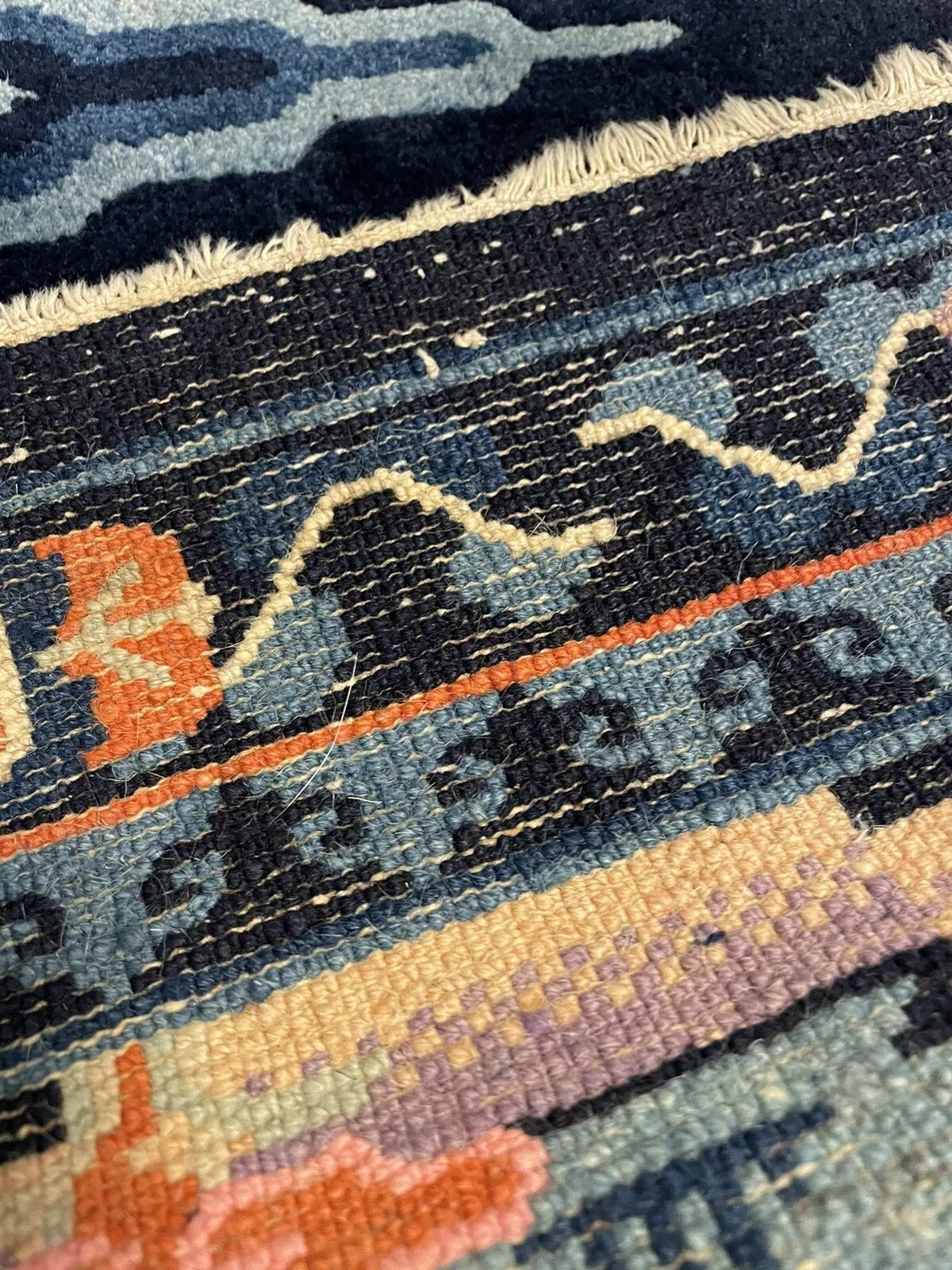 Antique collector’s rug with a rich cultural history

