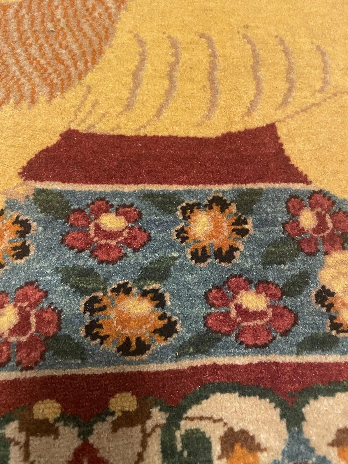 1970s handmade Persian Tabriz rug — cultural artistry
