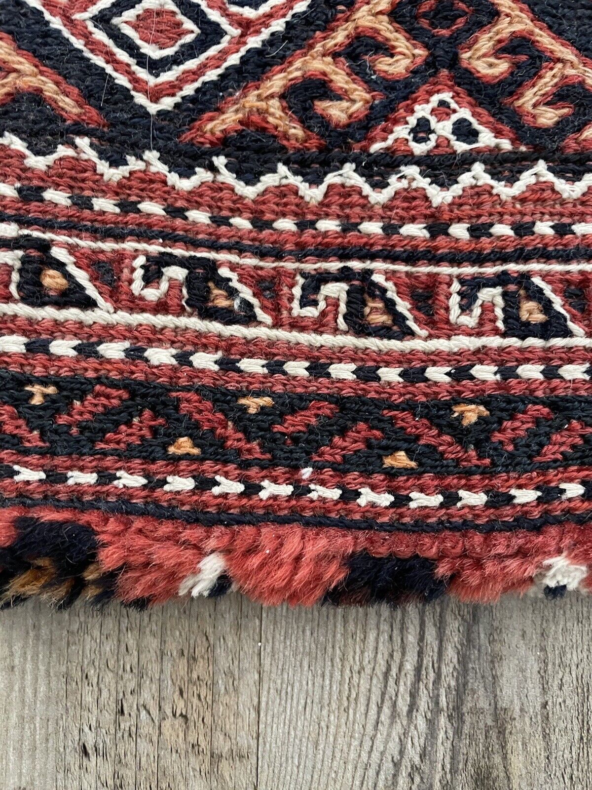 Persian wool salt bag from the 1900s — cultural heritage
