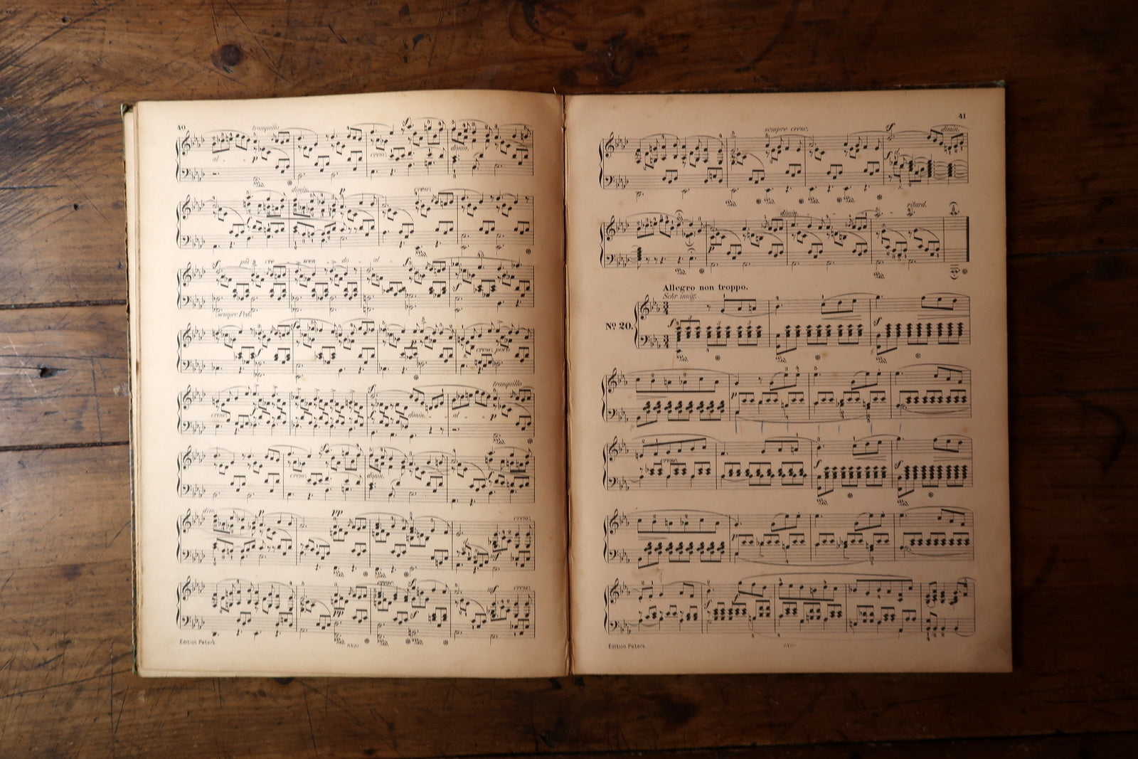 Early 20th-century German music book in good condition
