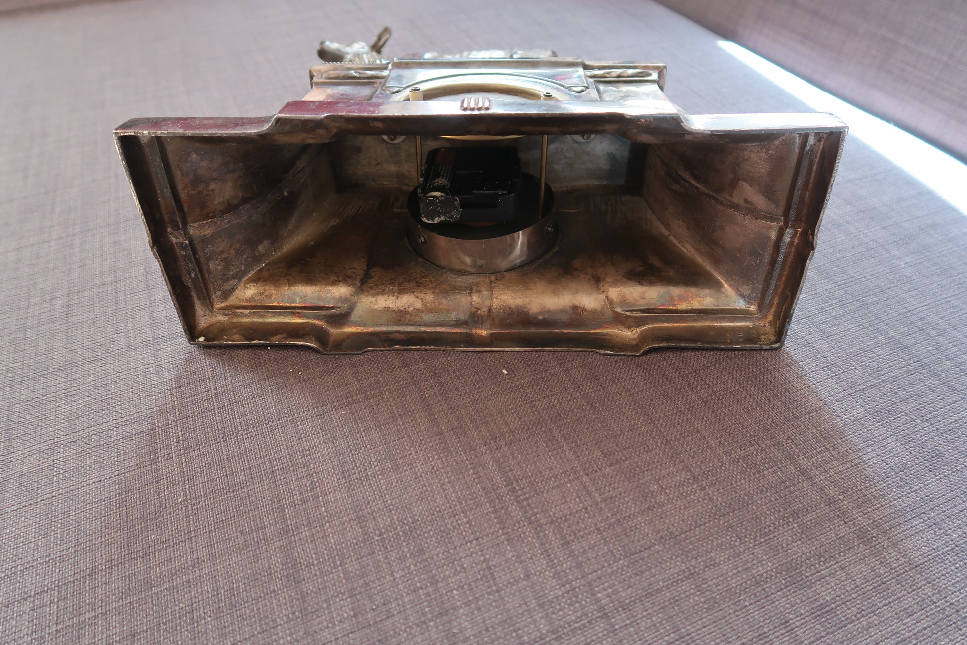 Back view showing the rear profile and structural details

