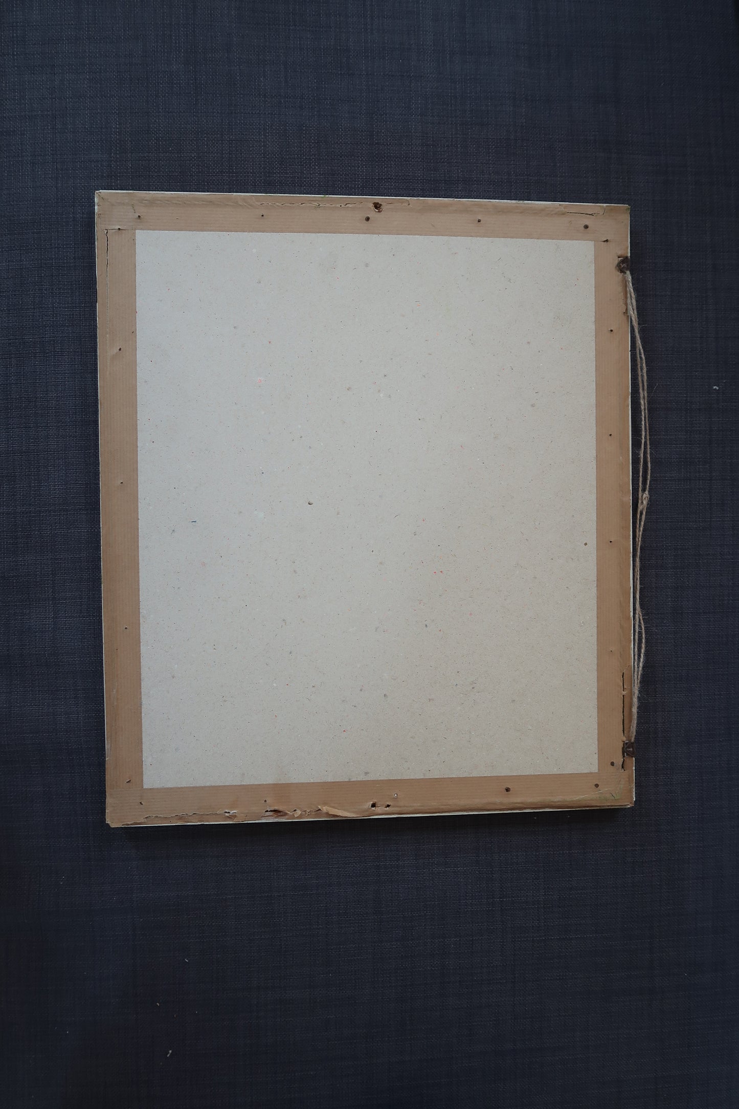 Close-up of frame corners and joinery

