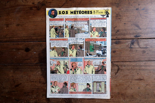 Original Tintin Magazine Issue 514 with Jean Graton Michel Vaillant artwork