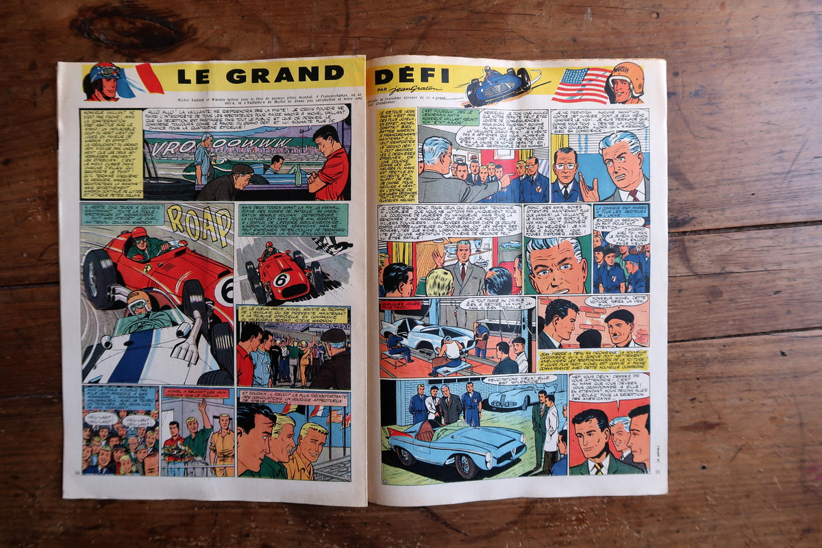 Original 1958 Tintin Journal with Blake and Mortimer by E P Jacobs