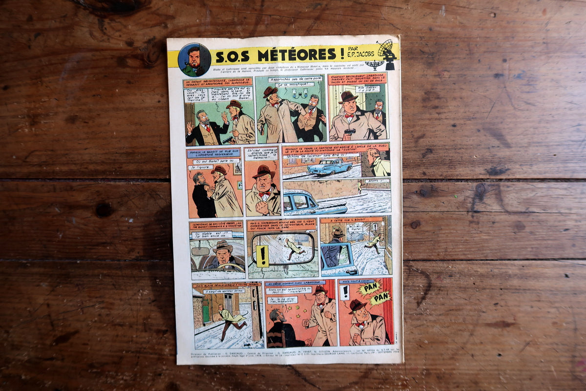 Original Tintin Magazine Issue 516 with USS Nautilus submarine content