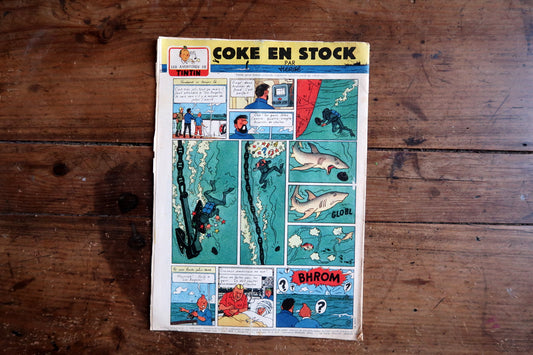 Mid-century January 1958 Franco-Belgian comic magazine published during the golden age of Le Lombard publishing.