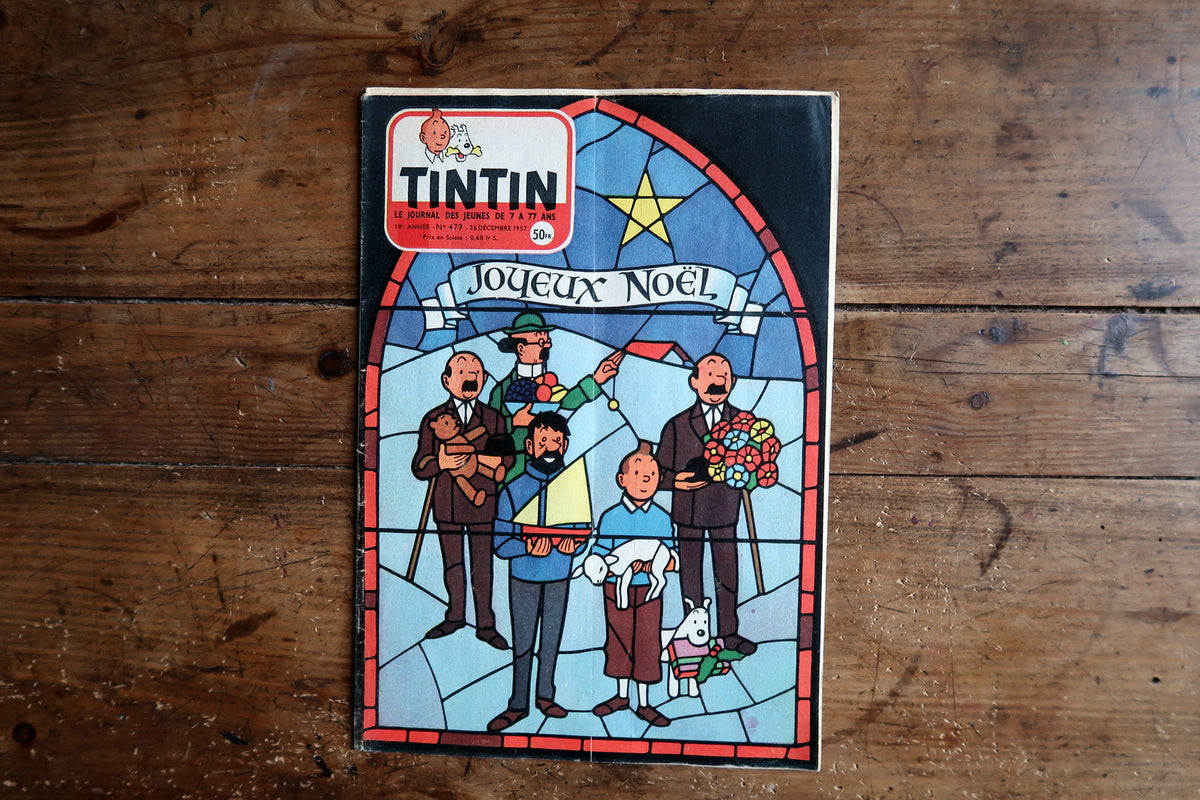 Colour comic pages inside Journal de Tintin No. 479