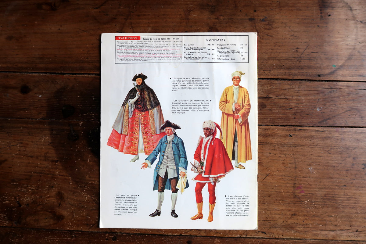 Angled detail of Venetian Carnival costumes, performers and pigeons on the cover.