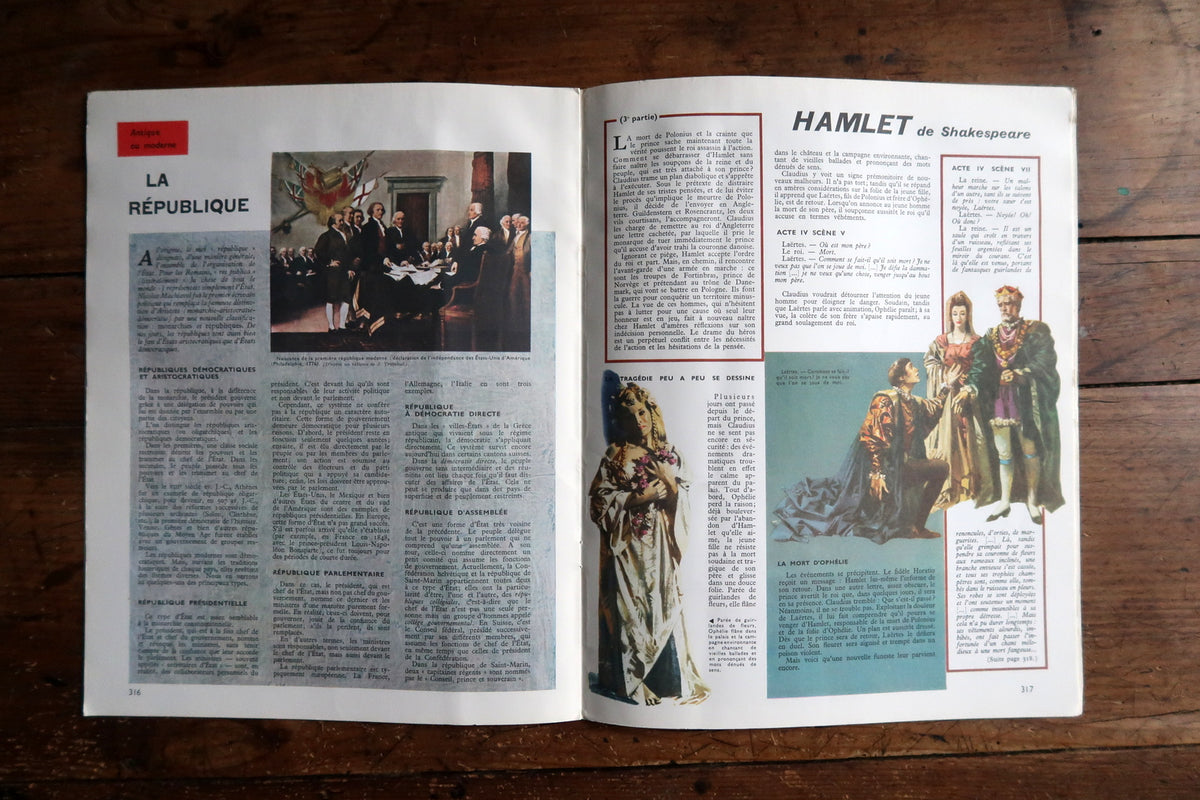 Venice Carnival interior illustration beside the Informations news and philately page.