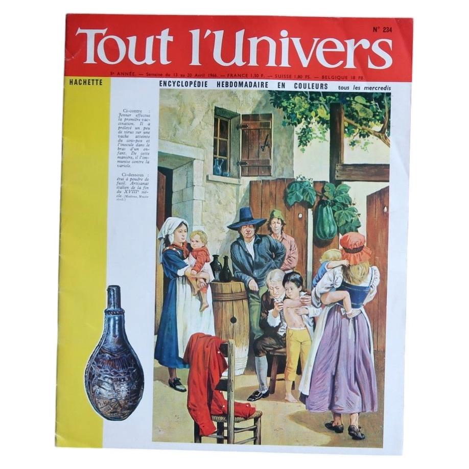 Tout l’Univers N°234 magazine with illustrated historical tooth-pulling cover scene.
