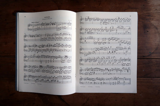 Bilingual German and English preface discussing the Mozart edition.