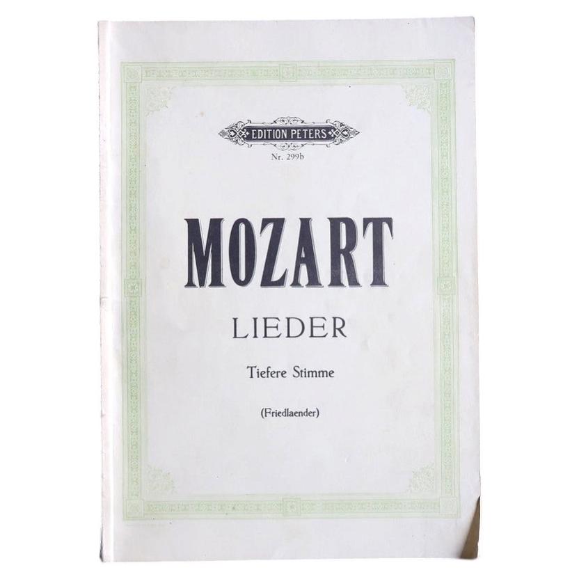 Open Edition Peters vocal score showing German lyrics and Ich würd auf meinem Pfad on page 67.