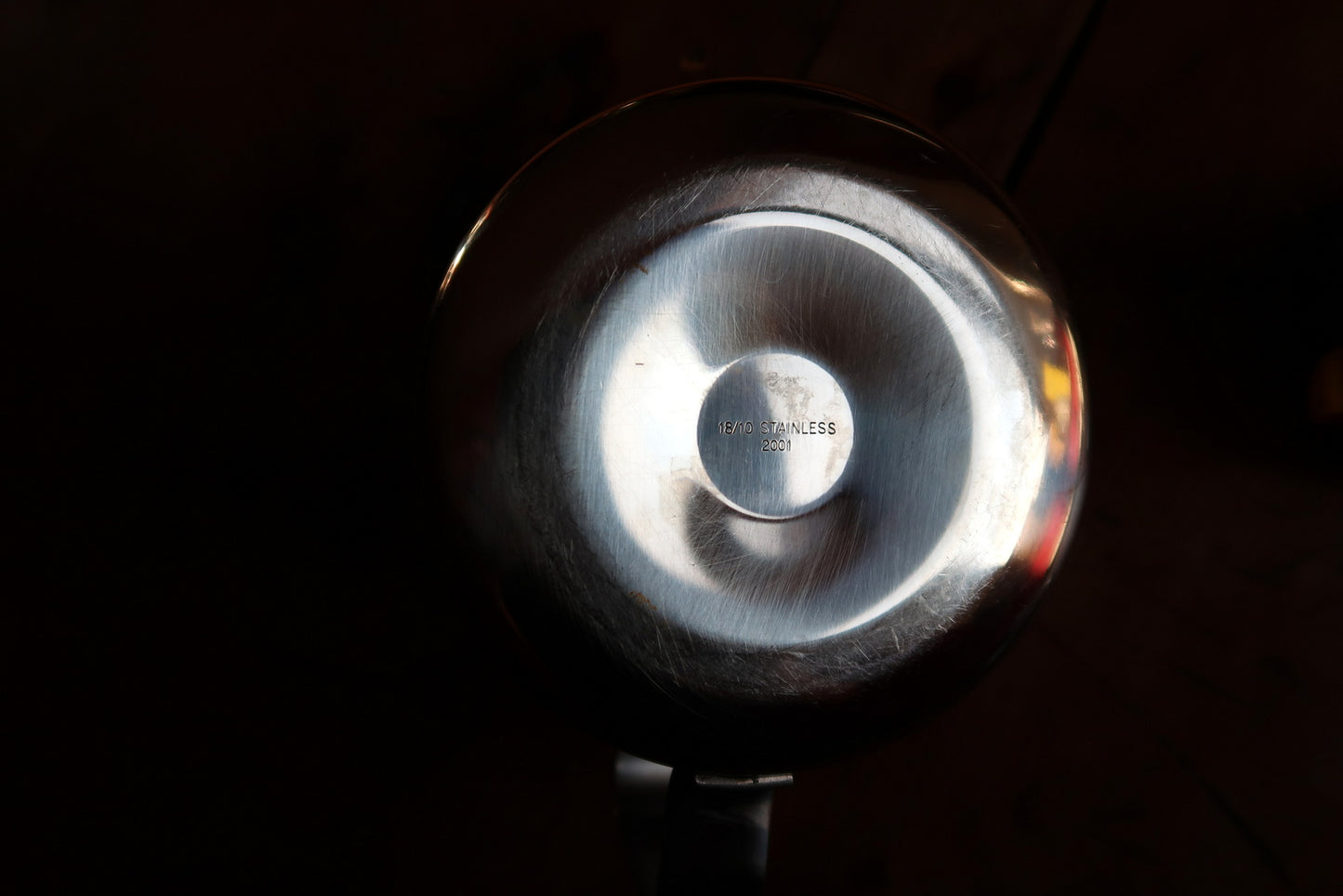Minimalist steel teapot, modern industrial style with simple elegant form